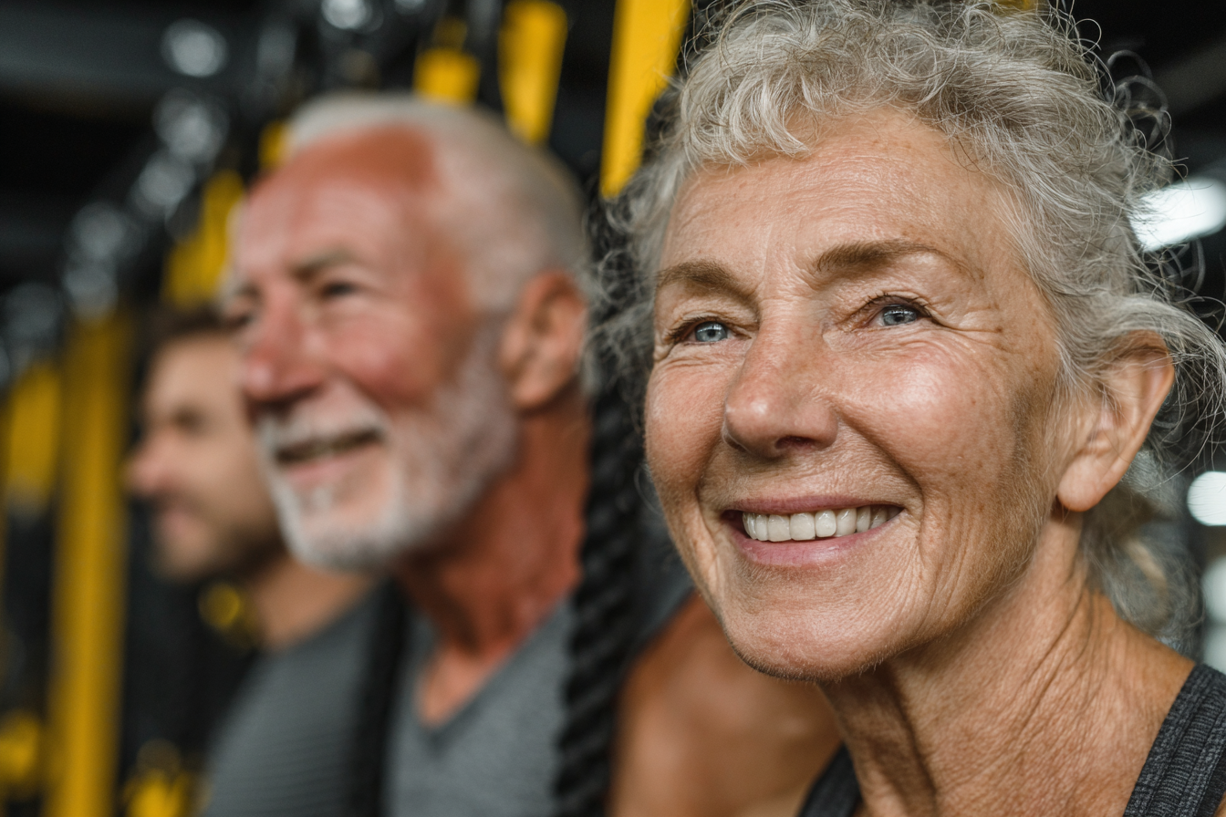 Demonstrație exerciții simple pentru seniori